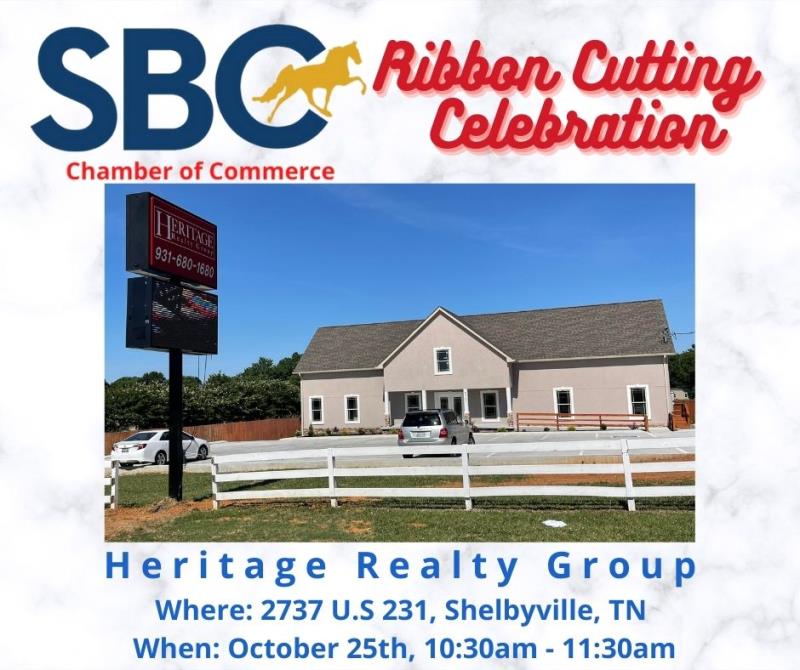 Ribbon Cutting Celebration-Heritage Realty Group